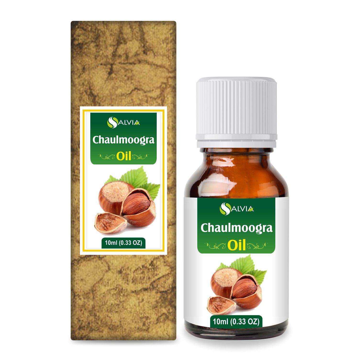 Salvia Natural Carrier Oils 10ml Pure Chaulmoogra Oil Salvia Natural Carrier Oils 10ml Pure Chaulmoogra Oil